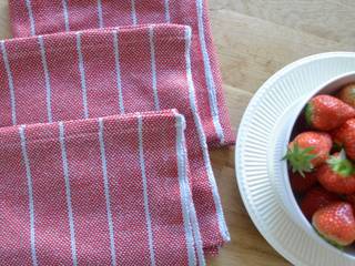 Handwoven towel Luva, ilsephilips ilsephilips Cocinas de estilo moderno