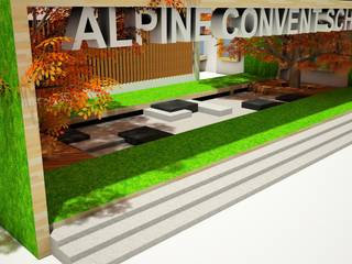 Alpine Convent School, designasm STUDIO designasm STUDIO Ingresso, Corridoio & Scale in stile moderno