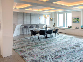 Apartment residence 5th Avenue New York, New York, Luminosa ™ Luminosa ™ Comedores de estilo minimalista Multicolor