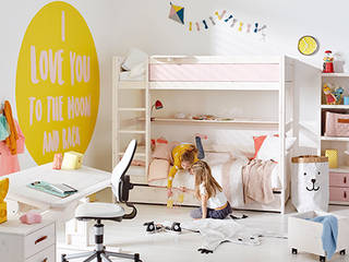 Letti a Castello, Decochic di Dal Dosso Federica Decochic di Dal Dosso Federica Scandinavian style nursery/kids room