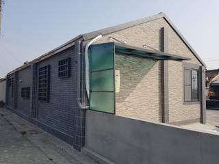 雲林虎尾H公館-自地自建, 懷謙建設有限公司 懷謙建設有限公司 Cabañas