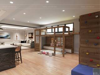 Thiết kế nội thất biệt thự 3 tầng sang trọng với phong cách hiện đại - ICON INTERIOR, ICON INTERIOR ICON INTERIOR Modern Kid's Room