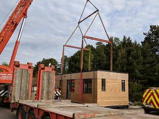 Offsite Building Construction, Building With Frames Building With Frames Fertighaus Holz