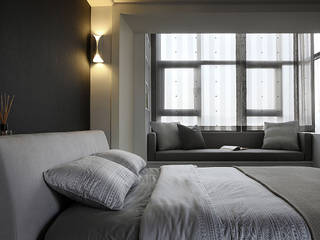 建築與詩小檔, 台中室內設計-築采設計 台中室內設計-築采設計 Modern style bedroom