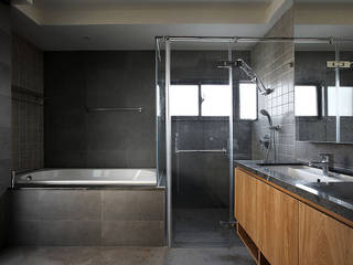 建築與詩小檔, 台中室內設計-築采設計 台中室內設計-築采設計 Modern bathroom