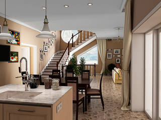 Дизайн студия Александра Скирды ВЕРСАЛЬПРОЕКТ Living room