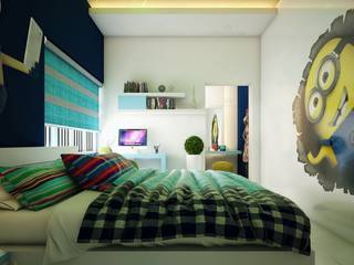 Kids Bedroom Designers & Architectural Consulting in Cochin, Monnaie Interiors Pvt Ltd Monnaie Interiors Pvt Ltd Phòng ngủ: thiết kế nội thất · bố trí · ảnh