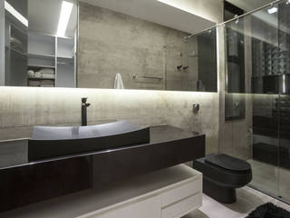 Casa J.C., Rosset Arquitetura Rosset Arquitetura Phòng tắm phong cách hiện đại