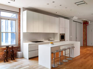 Soho Loft, KUBE architecture KUBE architecture Modern kitchen