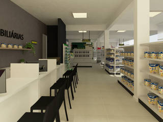 Loja de Tintas , Arquiteca Projetos Arquiteca Projetos Commercial spaces