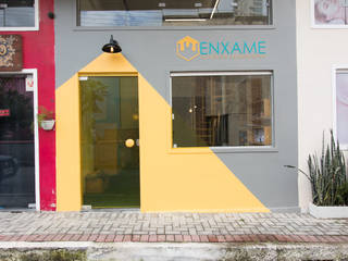 Loja Colaborativa | Enxame, Arquiteca Projetos Arquiteca Projetos Commercial spaces