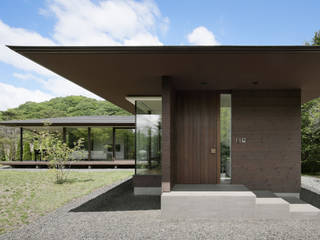 049つどいの杜 in 軽井沢, atelier137 ARCHITECTURAL DESIGN OFFICE atelier137 ARCHITECTURAL DESIGN OFFICE Modern houses Wood Wood effect