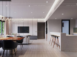 Thiết căn hộ Gateway Thảo Điền: Đẳng cấp của một căn hộ phong cách hiện đại , ICON INTERIOR ICON INTERIOR Modern Kitchen