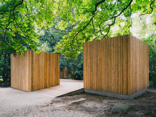 Village Church, JAN RÖSLER ARCHITEKTEN JAN RÖSLER ARCHITEKTEN 木造住宅 木 木目調