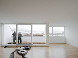 ​Roof Extension, JAN RÖSLER ARCHITEKTEN JAN RÖSLER ARCHITEKTEN Вітальня