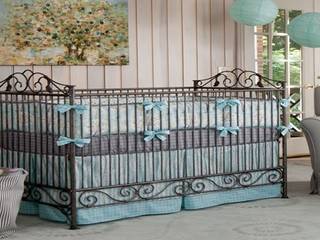 FERFORJE BEŞİK, NATUREL METAL FERFORJE NATUREL METAL FERFORJE Cuartos infantiles de estilo clásico Metal