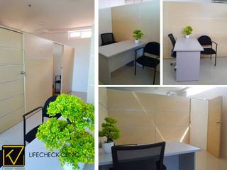 Straight-forward Clinic Office, Kat Interior and Design Kat Interior and Design Modern style study/office