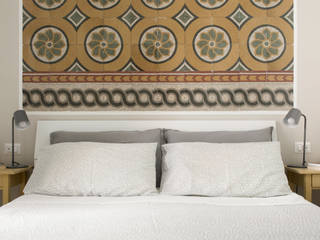 Roma Appartamento Piazza Vittorio, 02A Studio 02A Studio Eclectic style bedroom Marble White