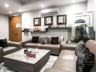 Mẫu căn hộ cao cấp khiến bao người xao xuyến, Thương hiệu Nội Thất Hoàn Mỹ Thương hiệu Nội Thất Hoàn Mỹ Modern Living Room