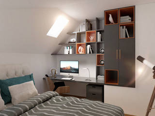 Mobiliário, Agenor Gomes Arquitetura + Design Agenor Gomes Arquitetura + Design Modern style bedroom