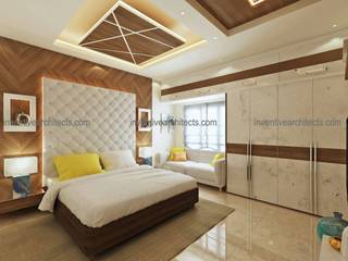 A Modern and Sophisticated Interior Project, Inventivearchitects Inventivearchitects Bedroom