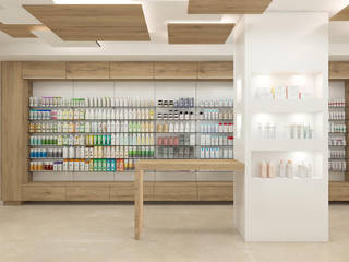 Requalification Project - Pharmacy, MJARC - Arquitetos Associados, lda MJARC - Arquitetos Associados, lda