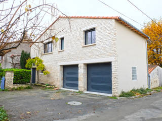 Surelevation sur garage, sacbé sacbé Single family home Stone