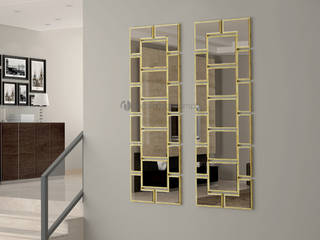 ​Espelho Bozana, Decordesign Interiores Decordesign Interiores Corridor, hallway & stairs