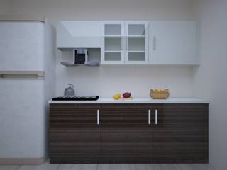 Modular Kitchen Interior Design, Vinra Interiors Vinra Interiors Cucina attrezzata Compensato