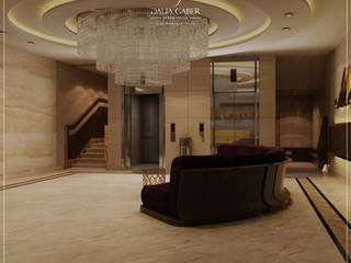 Hotel Design In Saudia Arabia by Dalia Gaber Office , DeZign center office by Dalia Gaber DeZign center office by Dalia Gaber حديقة داخلية