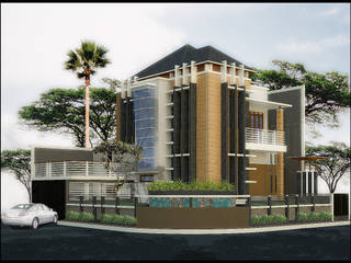 Rumah Tinggal Jl. Sulaksana Antapani Bandung, SARAGA Studio Arsitektur SARAGA Studio Arsitektur