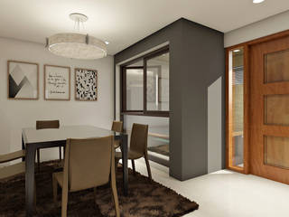 Renovation and Expansion - Dining space homify Modern Dining Room