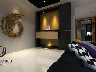 Proposed Interior Design for 2-Storey Terrace House, Desquared Design Desquared Design Modern Koridor, Hol & Merdivenler