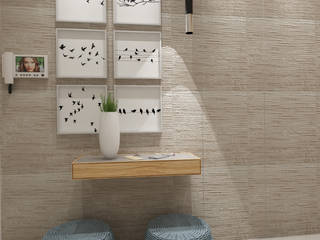 Angelourenzzo - Interior Designが手掛けた廊下 & 玄関, ミニマル   