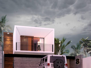 Casa 008 Tapachula., JC Arquitectos JC Arquitectos Дома в стиле модерн