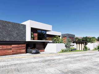 Residencia Garcia, Arquitectos Ejecutivos Arquitectos Ejecutivos Casas unifamiliares Concreto reforzado Blanco