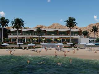 San Carlos Beach Club., BUILD ARQUITECTURA BUILD ARQUITECTURA Коммерческие помещения