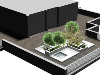 TERRACE, MORDOMIAS MORDOMIAS minimalist style balcony, porch & terrace