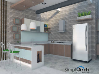 Kitchen at BSD - Tangerang, Simply Arch. Simply Arch. Cuisine minimaliste