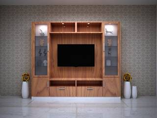 Entertainment Unit, Vinra Interiors Vinra Interiors Modern living room Plywood