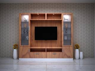 Entertainment Unit, Vinra Interiors Vinra Interiors Soggiorno moderno Compensato