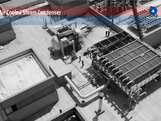 İndorama Hava Soğutmalı Isı Değiştirici / Air Cooled Heat Exchanger , Konuk Isı Konuk Isı บันได โลหะ