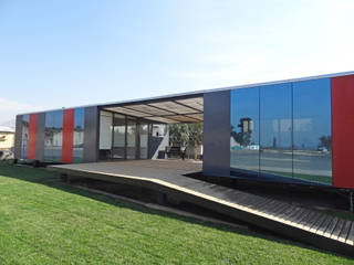 Oficinas Modulares Transportables, m2 estudio arquitectos - Santiago m2 estudio arquitectos - Santiago Escaleras