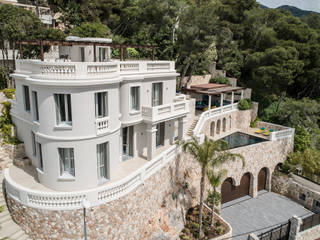 Interior design of a villa In Monte-Carlo, Monaco, NG-STUDIO Interior Design NG-STUDIO Interior Design Klassische Häuser