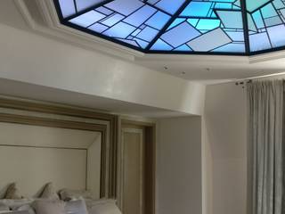 Plafond "sous les étoiles" / ON-ME Light, ON-ME ON-ME Dormitorios de estilo minimalista Vidrio