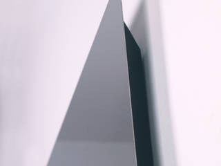 Miroir 001, Thomas Dellys Thomas Dellys Nowoczesne ściany i podłogi Aluminium/Cynk