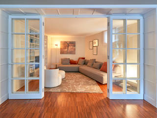 Appartamento BC, Studio Ecoarch Studio Ecoarch Modern living room