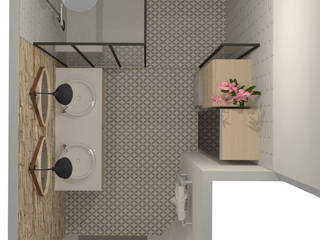 Salle de douche - Meylan, 1.61 design 1.61 design حمام