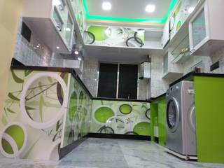 Modular Kitchen, Woodcraft Interior Solutions Woodcraft Interior Solutions مطبخ أبلكاش