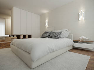 Home for Two, 411 - Design e Arquitectura de Interiores 411 - Design e Arquitectura de Interiores Camera da letto moderna